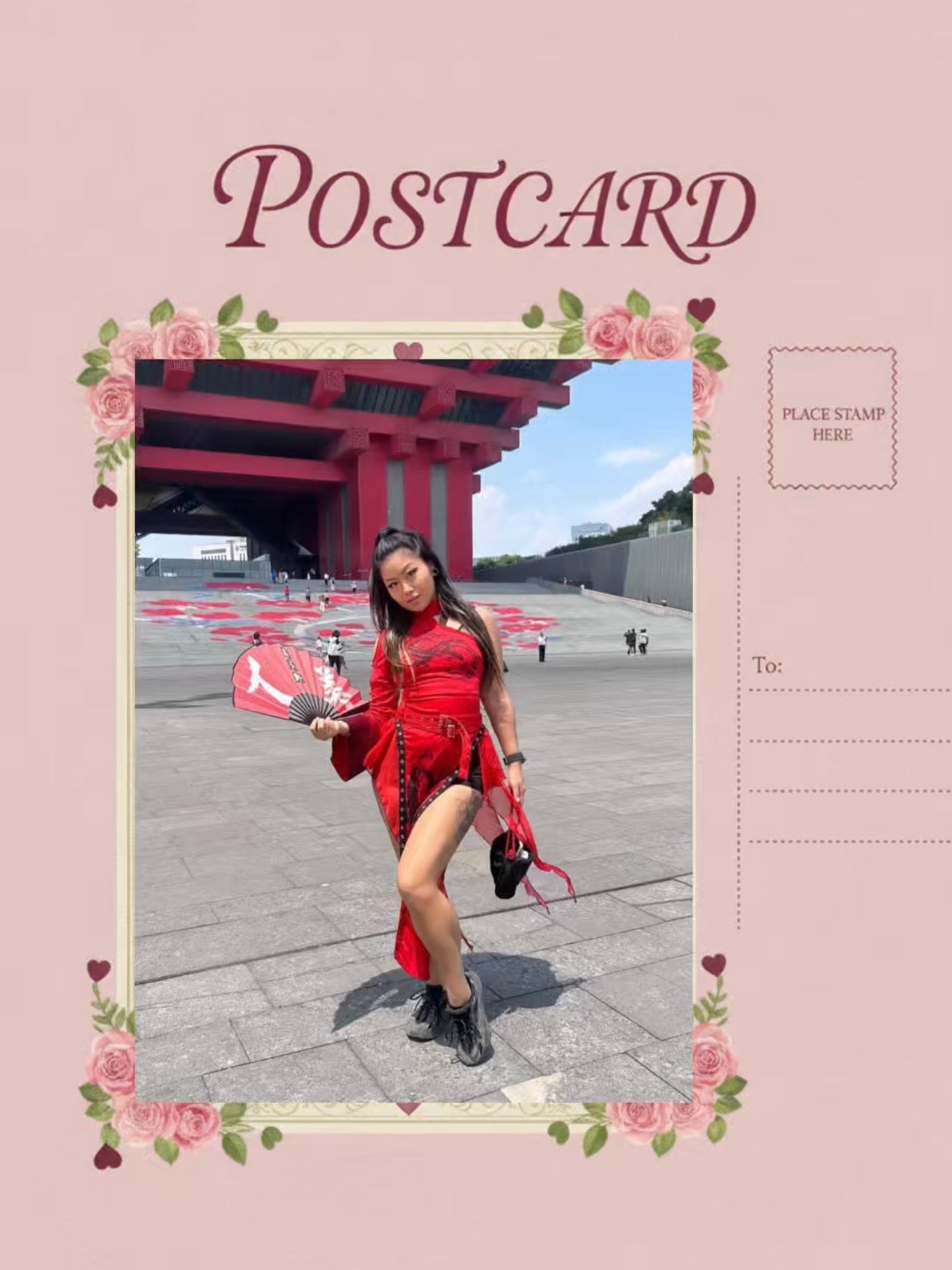 Limited Travel Postcard (From Shanghai)